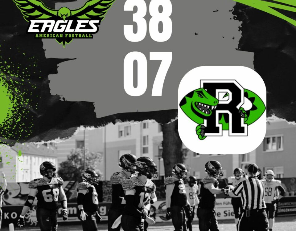 Eagles vs Raptors Score 38-07